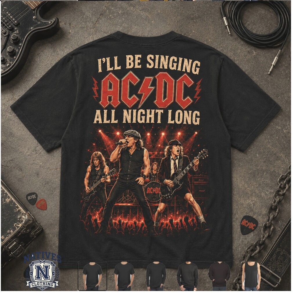 AC DC Rock Band Guitarist Heavy Metal Concert T Shirt AC DC Rock Band Guitarist Heavy Metal Concert T Shirt
