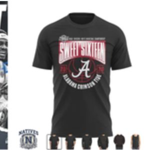 Alabama Crimson Tide March Madness Sweet Sixteen T Shirt