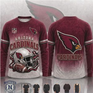 Arizona Cardinals Football Helmet Graphic T Shirt
