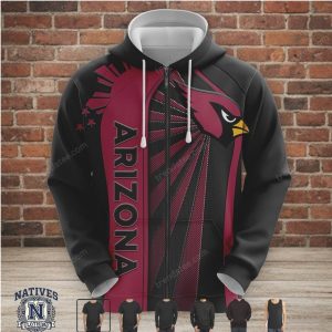 Arizona Cardinals Mascot Sunburst Pullover Sweater