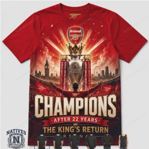 Arsenal Champions After 22 Years Soccer Hoodie