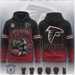 Atlanta Falcons Helmet Football Fan Apparel T Shirt