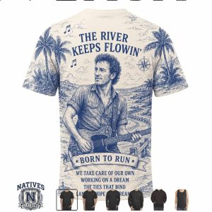 Bruce Springsteen Heartland Rock American Legend T Shirt