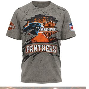 Carolina Panthers Harley Davidson Motorcycle Shirt Carolina Panthers Harley Davidson Motorcycle Shirt
