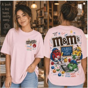 Chocolate Candy Characters Class Of Fun Back To School T Shirt