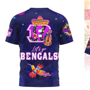 Cincinnati Bengals Logo Sombrero Hispanic Heritage Month Shirt