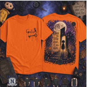 Coraline Secret Door Halloween Key T Shirt