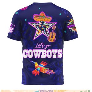 Dallas Cowboys Star Sombrero Hispanic Heritage Month Shirt Dallas Cowboys Star Sombrero Hispanic Heritage Month Shirt