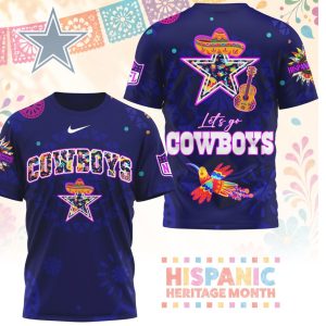 Dallas Cowboys Star Sombrero Hispanic Heritage Month Shirt