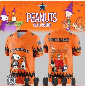 Dallas Football Snoopy Peanuts Halloween Jersey T Shirt