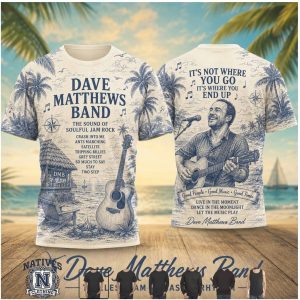 Dave Matthews Band Timeless Jam Coastal T Shirt