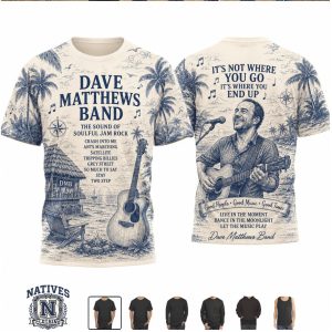 Dave Matthews Band Timeless Jam Coastal T Shirt