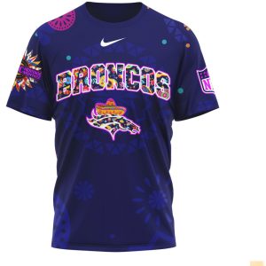 Denver Broncos Logo Sombrero Hispanic Heritage Month Shirt