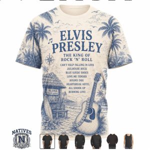 Elvis Presley Rock And Roll Legend Coastal T Shirt