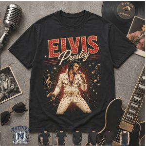 Elvis Presley Rock and Roll Concert Vintage T Shirt