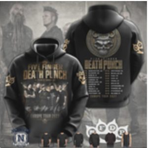 Five Finger Death Punch 20 Years Of Domination Tour T Shirt