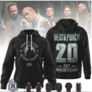 Five Finger Death Punch 20th Anniversary Band Tour Hoodie