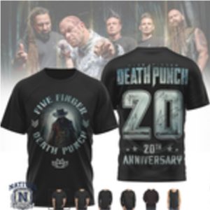 Five Finger Death Punch 20th Anniversary Band Tour Hoodie