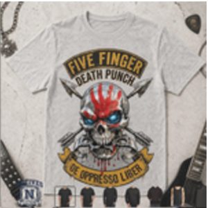 Five Finger Death Punch De Oppresso Liber Legacy T Shirt