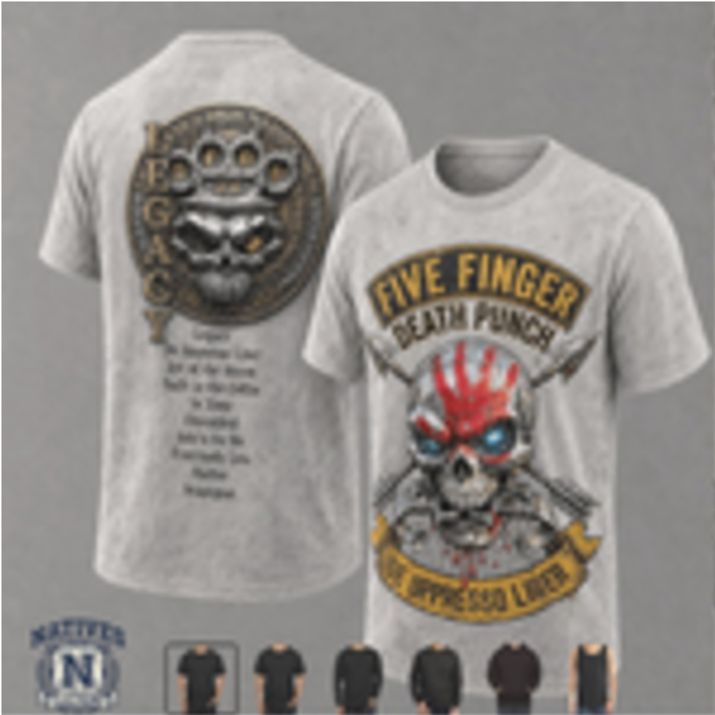 Five Finger Death Punch De Oppresso Liber Legacy T Shirt Five Finger Death Punch De Oppresso Liber Legacy T Shirt
