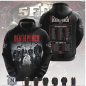 Five Finger Death Punch North America Tour Concert T Shirt