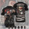 Five Finger Death Punch Red Skull Arrow Tour T Shirt Five Finger Death Punch Red Skull Arrow Tour T Shirt