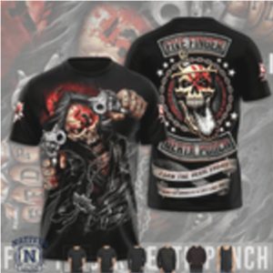 Five Finger Death Punch Skull Saw The Devil Today Hoodie