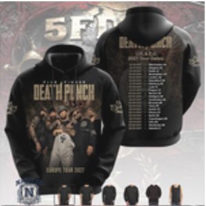 Five Finger Death Punch Tour Dates Heavy Metal Hoodie