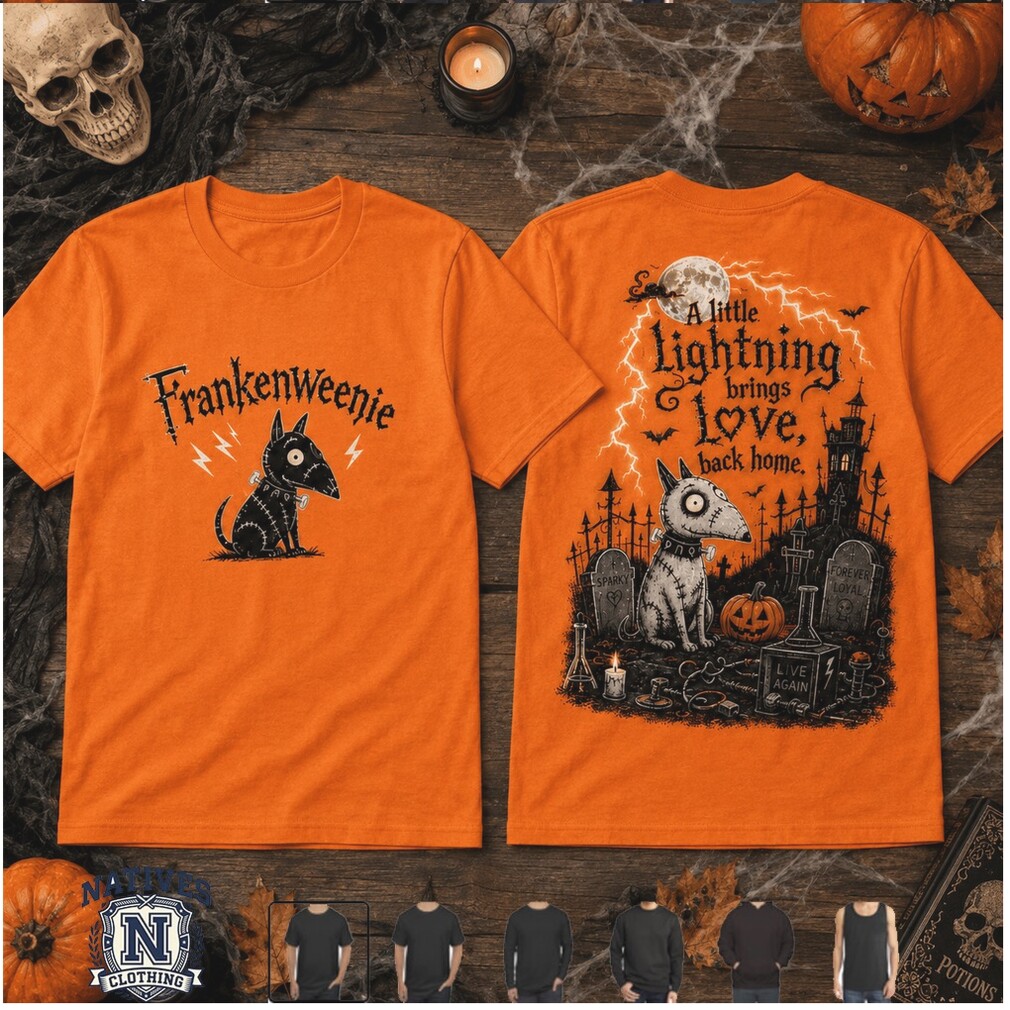 Frankenweenie Dog Lightning Graveyard T Shirt Frankenweenie Dog Lightning Graveyard T Shirt