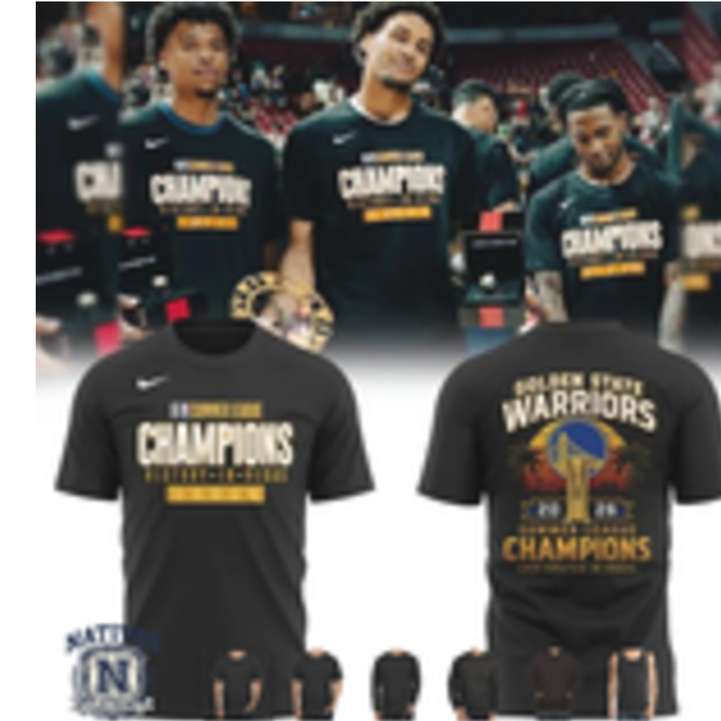 Golden State Warriors 2026 Summer League Champions T Shirt Golden State Warriors 2026 Summer League Champions T Shirt