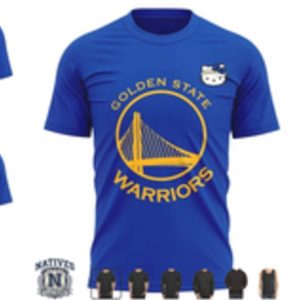 Golden State Warriors Hello Kitty Basketball T Shirt