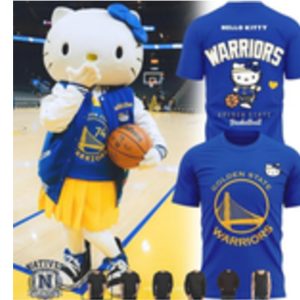 Golden State Warriors Hello Kitty Basketball T Shirt