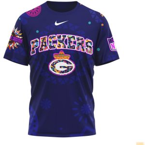 Green Bay Packers Logo Sombrero Hispanic Heritage Month Shirt