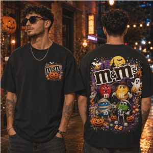 Halloween Chocolate Candy Monster Costumes Spooky Graphic T Shirt