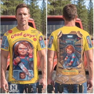 Horror Movie Chucky Doll Good Guys Toy Killer All Over Print T Shirt