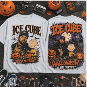 Ice Cube Charlie Brown Halloween Street T Shirt