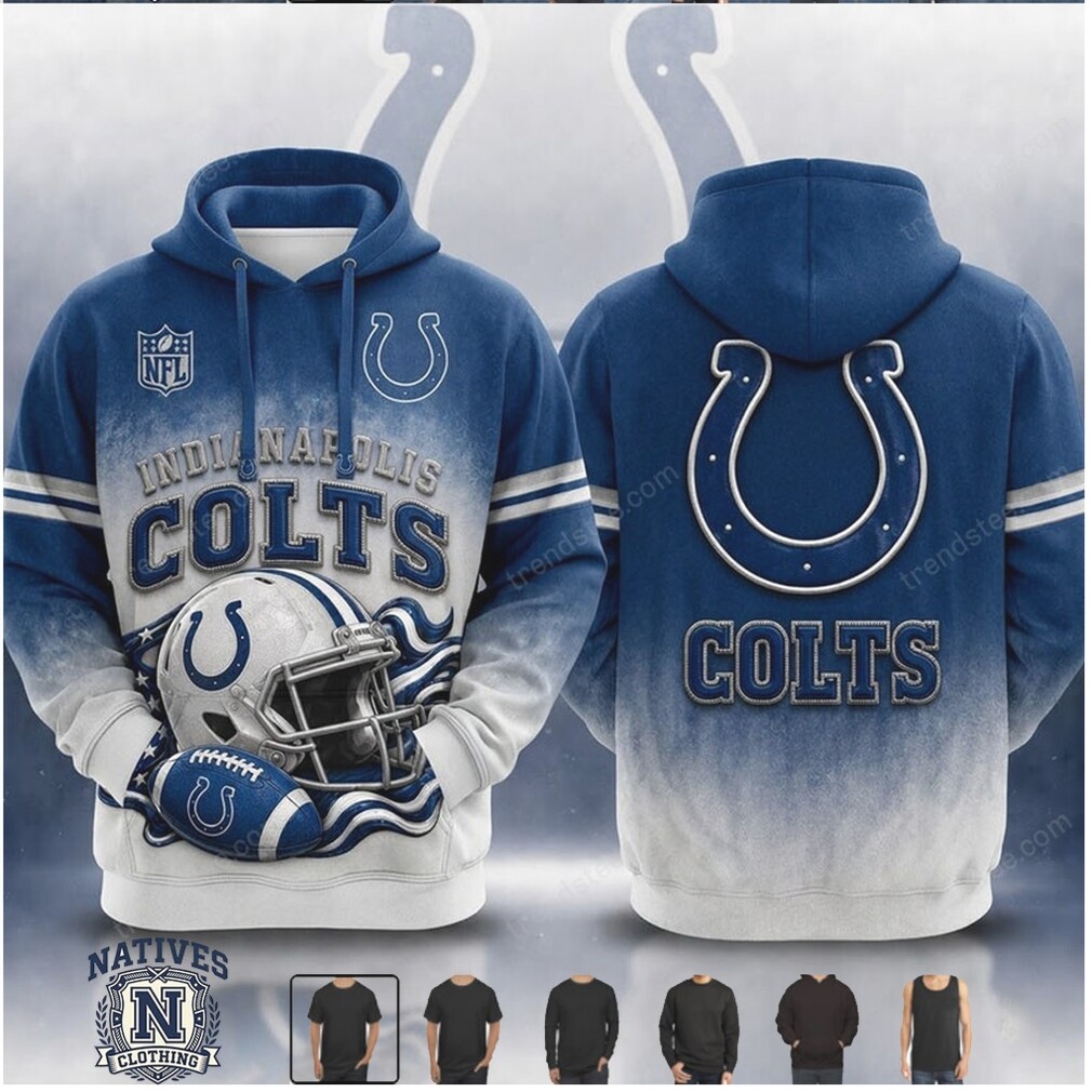 Indianapolis Colts Helmet Football Fan Apparel T Shirt Indianapolis Colts Helmet Football Fan Apparel T Shirt