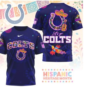 Indianapolis Colts Horseshoe Sombrero Hispanic Heritage Month Shirt Indianapolis Colts Horseshoe Sombrero Hispanic Heritage Month Shirt