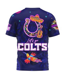Indianapolis Colts Horseshoe Sombrero Hispanic Heritage Month Shirt