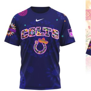Indianapolis Colts Horseshoe Sombrero Hispanic Heritage Month Shirt