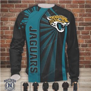 Jacksonville Jaguars Football Sunburst Graphic Hoodie