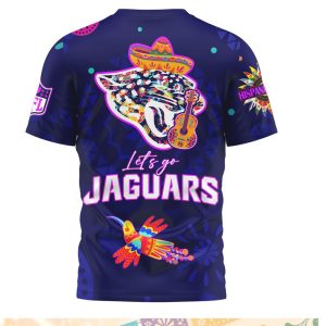 Jacksonville Jaguars Mascot Sombrero Hispanic Heritage Month Shirt Jacksonville Jaguars Mascot Sombrero Hispanic Heritage Month Shirt