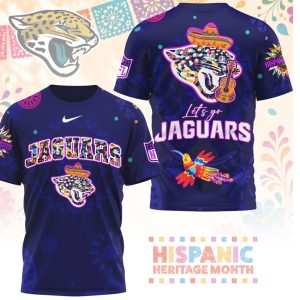 Jacksonville Jaguars Mascot Sombrero Hispanic Heritage Month Shirt