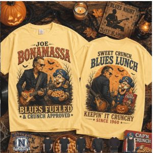 Joe Bonamassa Captain Crunch Blues T Shirt