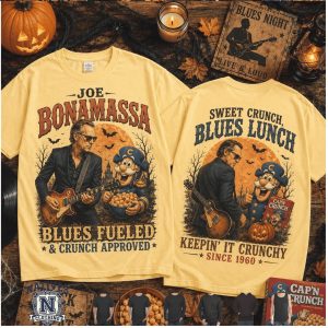 Joe Bonamassa Captain Crunch Blues T Shirt