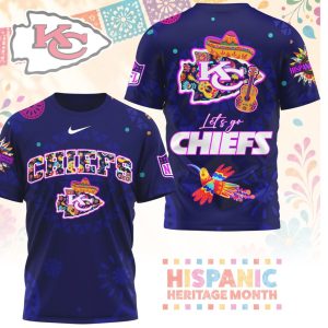 Kansas City Chiefs Arrowhead Sombrero Hispanic Heritage Month Shirt