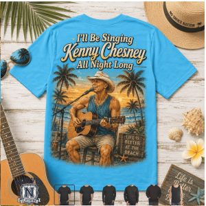 Kenny Chesney Beach Concert Guitarist Country Music T Shirt