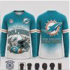 Miami Football Sunburst Dolphin Fan Hoodie Miami Football Sunburst Dolphin Fan Hoodie