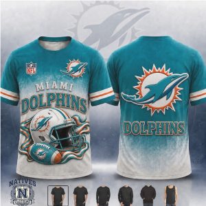 Miami Dolphins Football Helmet American Flag Hoodie