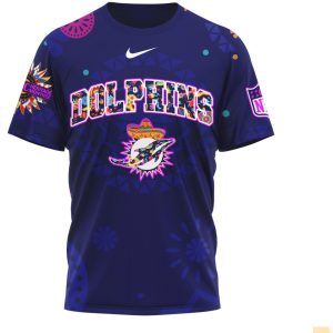 Miami Dolphins Logo Sombrero Hispanic Heritage Month Shirt